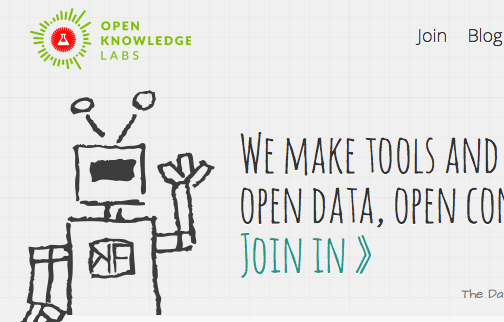 Open Knowledge Labs website